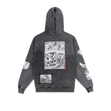 PRIMITIVE CENTURY HW ZIP HOODIE BLACK