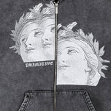 PRIMITIVE CENTURY HW ZIP HOODIE BLACK