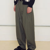 OBEY PLEATED PANT TEA LEAF