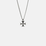 CAS DEIÀ DEIÀ CROSS NECKLACE SILVER