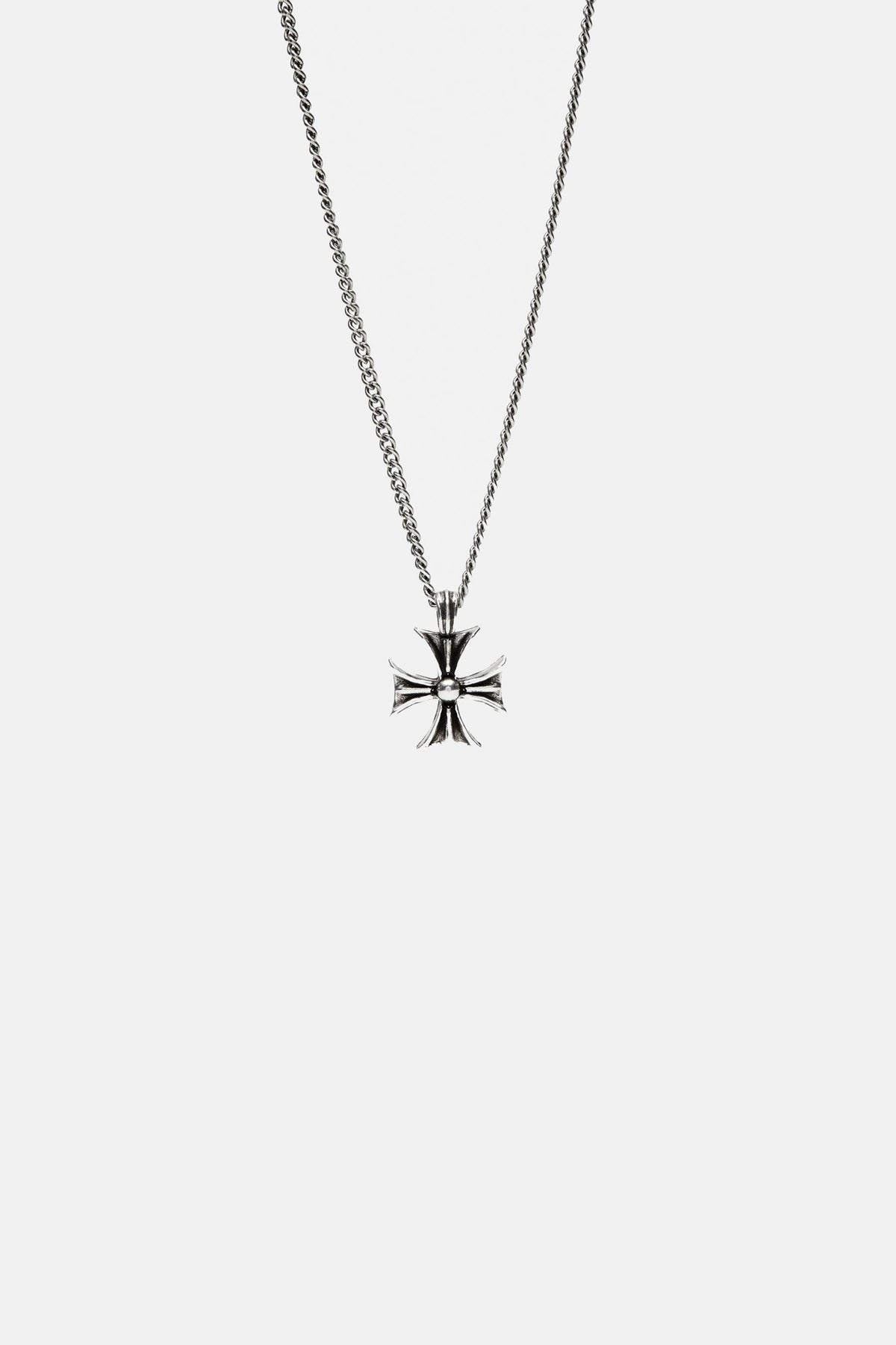CAS DEIÀ DEIÀ CROSS NECKLACE SILVER