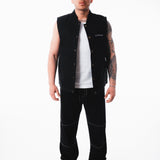 HOOD HOUSE VEST BLK