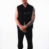 HOOD HOUSE VEST BLK