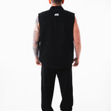 HOOD HOUSE VEST BLK