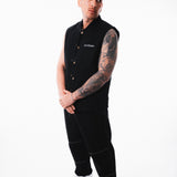 HOOD HOUSE VEST BLK