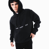 HOOD HOUSE TRIPLE LOGO HOODIE BLK