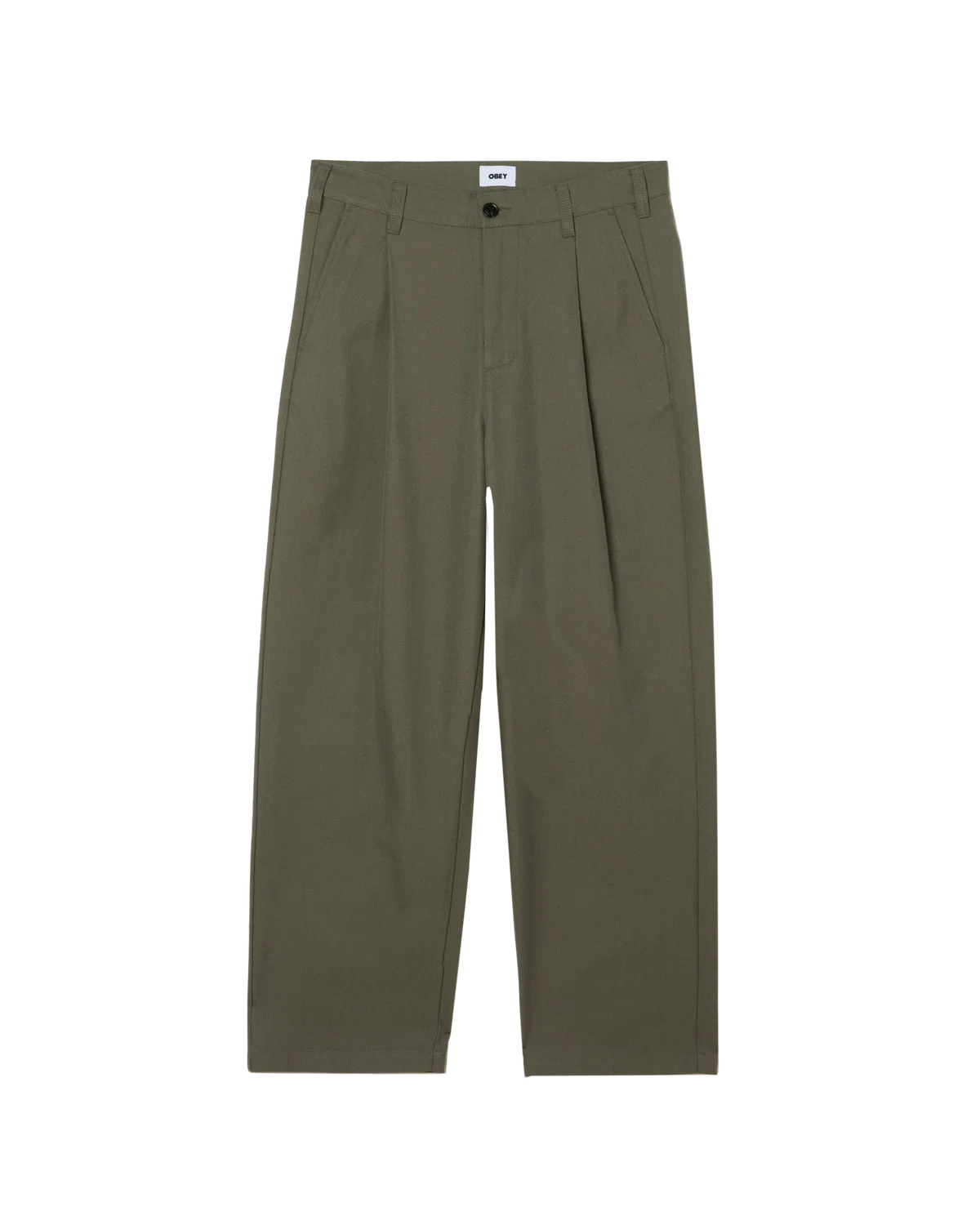 OBEY PLEATED PANT TEA LEAF