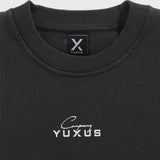 YUXUS EBONY "PATTERNS" CREWNECK
