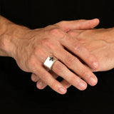 TWOJEYS FALLING STAR RING SILVER