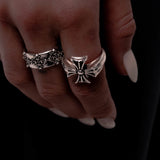 CAS DEIÀ ETERNO RING SILVER