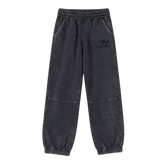 YUXUS FELT SWEATPANTS BLACK