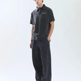 YUXUS FELT SWEATPANTS BLACK