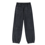 YUXUS FELT SWEATPANTS BLACK