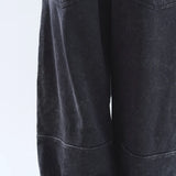 YUXUS FELT SWEATPANTS BLACK