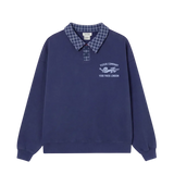 YUXUS FLAT POLO BLUE
