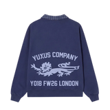 YUXUS FLAT POLO BLUE