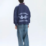 YUXUS FLAT POLO BLUE