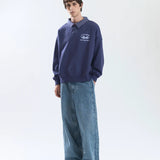 YUXUS FLAT POLO BLUE