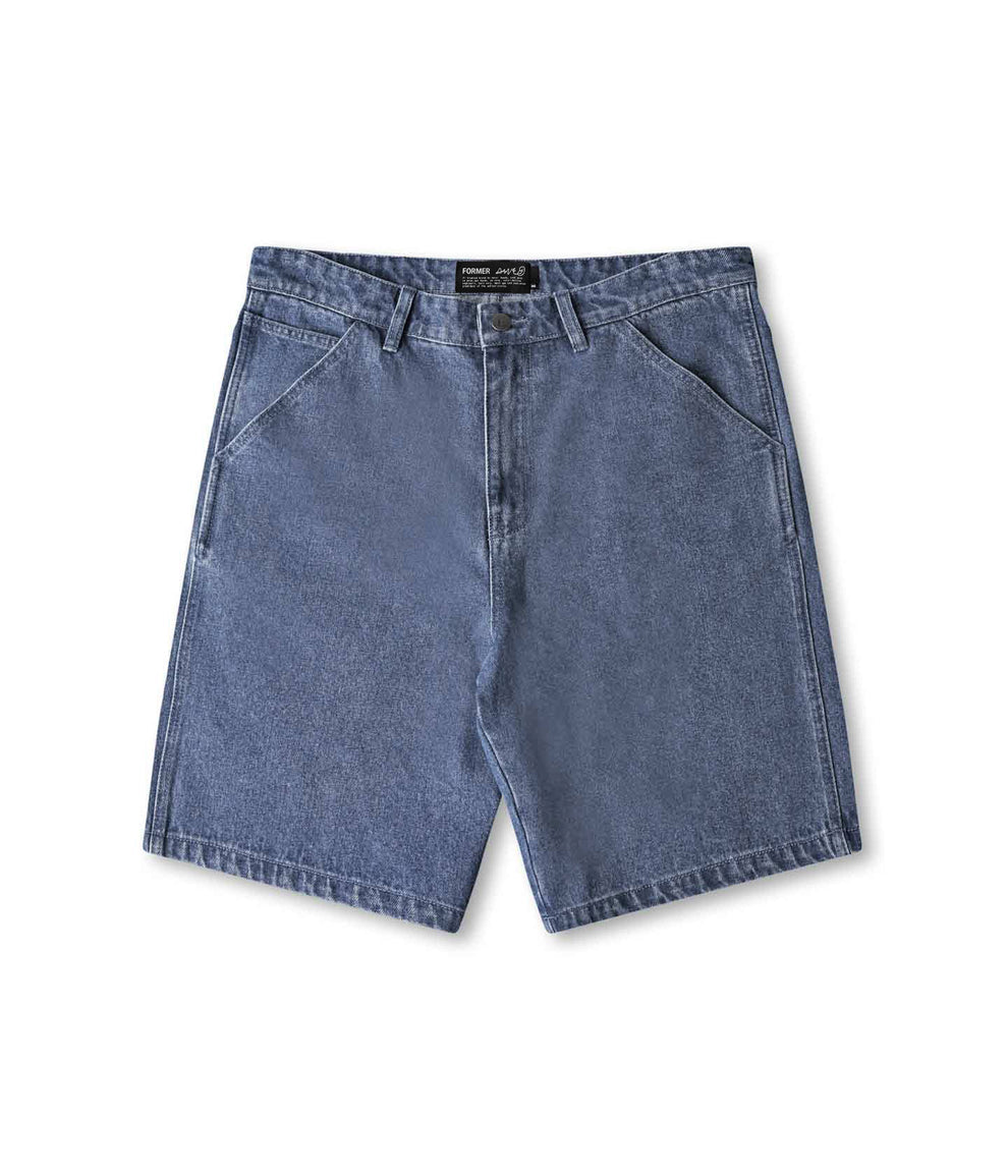 FORMER REYNOLDS 21' DENIM WALKSHORT WORN BLUE