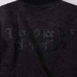 FORMER AG VARSITY JACKET BLACK DENIM