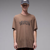 FORMER PRAISE T-SHIRT WASHED CHOC