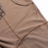 FORMER PRAISE T-SHIRT WASHED CHOC