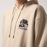 FORMER ROSE CRUX HOODIE BONE