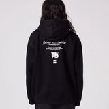 FORMER DISTORT HOODIE BLK