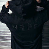 FORMER RECURRENT F LINED ZIP HOODIE BLK