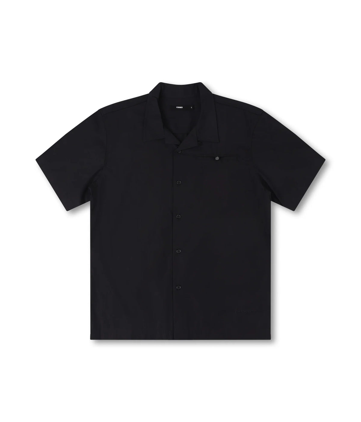 FORMER ROSE MARILYN SS SHIRT BLK