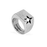 TWOJEYS FALLING STAR RING SILVER