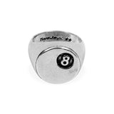 TwoJeys 8 Ball Ring Silver