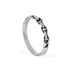 TwoJeys Chain Ring Silver