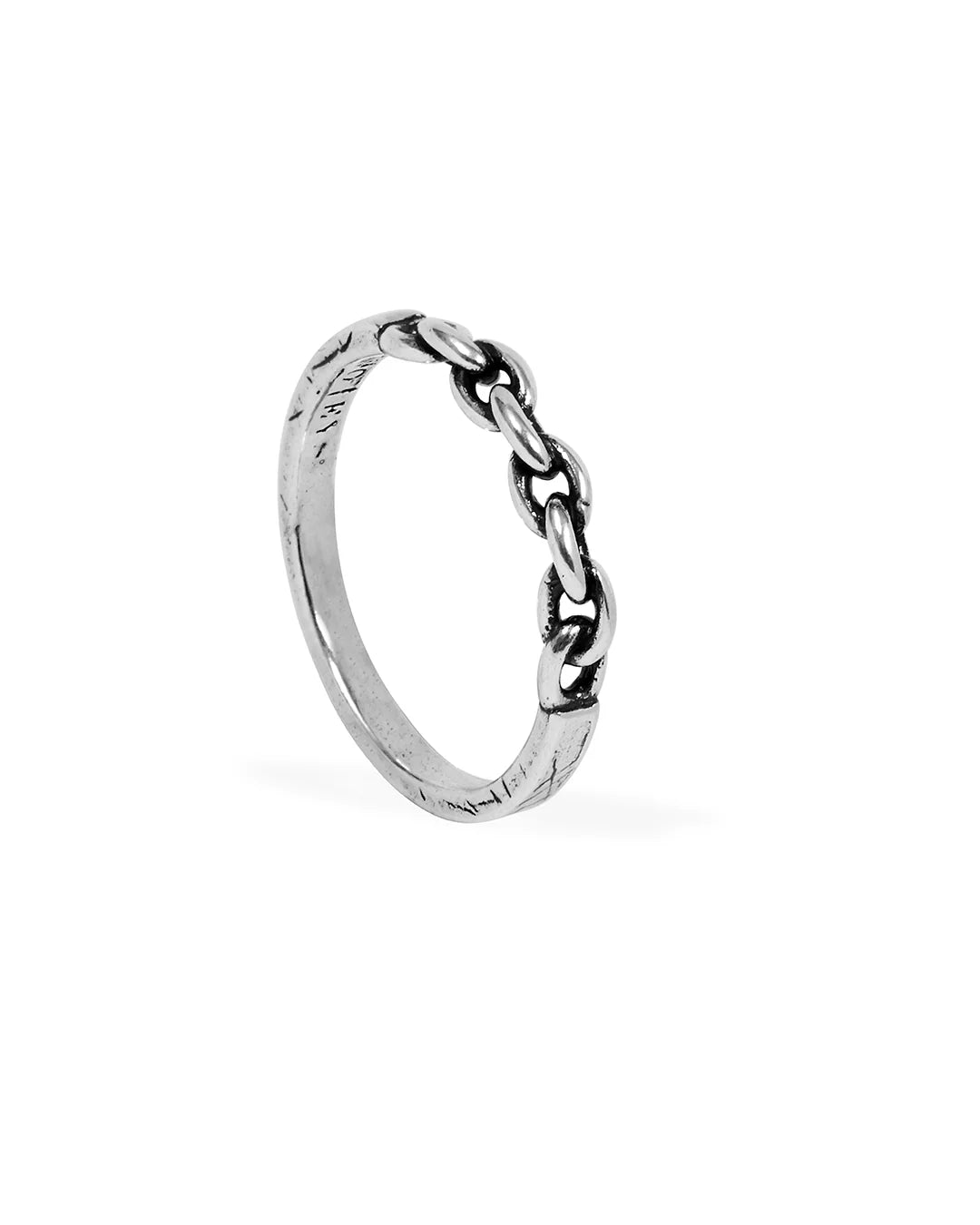 TWOJEYS CHAIN RING SILVER
