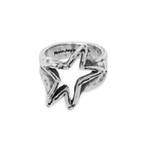 TWOJEYS IGNORANT EMPTY STAR RING SILVER