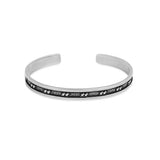 TWOJEYS MULTI ICON BANGLE BRACELET SILVER