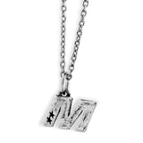 TwoJeys M Necklace Silver