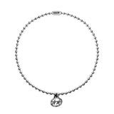 TWOJEYS ICON BALL #1 NECKLACE SILVER