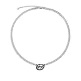 TWOJEYS ICON DOUBLE CHAIN SILVER