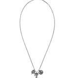 TWOJEYS CASINO NECKLACE SILVER