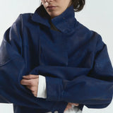 FLUX "WINDY" PU LEATHER JACKET