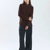 YUXUS GRASP KNIT BROWN