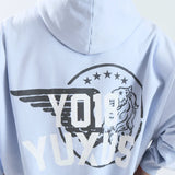 YUXUS GRIME HOODIE LIGHT BLUE