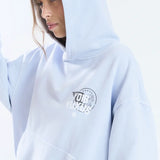 YUXUS GRIME HOODIE LIGHT BLUE