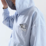 YUXUS GRIME HOODIE LIGHT BLUE
