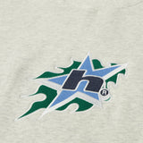 HUF H BIT CREWNECK ASH GREY