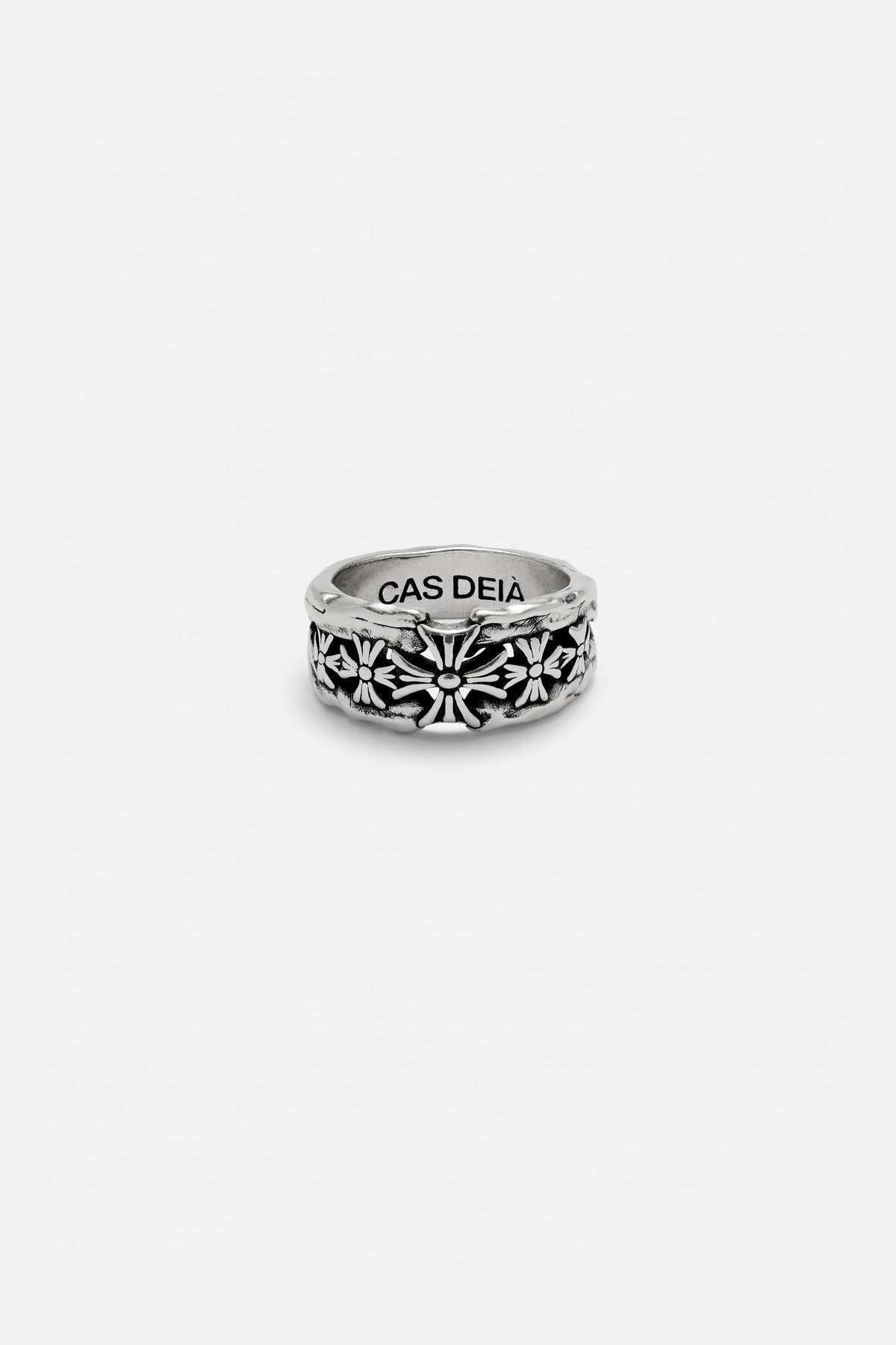 CAS DEIÀ HERITAGE RING SILVER