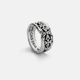 CAS DEIÀ HERITAGE RING SILVER