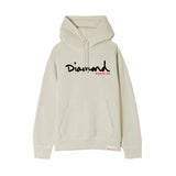 DIAMOND SCRIPT HOODIE SANDSTONE