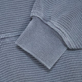 YUXUS INDIGO "CRONOS" HOODIE